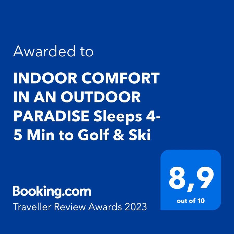 Indoor Comfort In An Outdoor Paradise Sleeps 4- 5 Min To Golf & Ski Leilighet Kimberley Eksteriør bilde